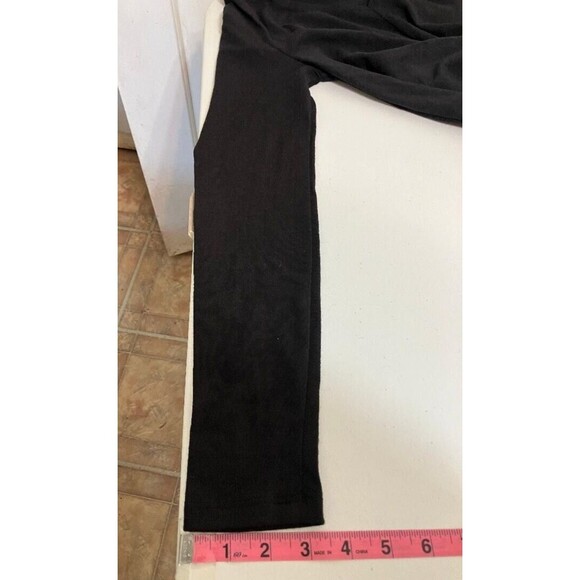 Old Navy Woman's Black Jumpsuit/Jumper Elegant  Faux Wrap Wide Leg Size Small - Picture 13 of 15